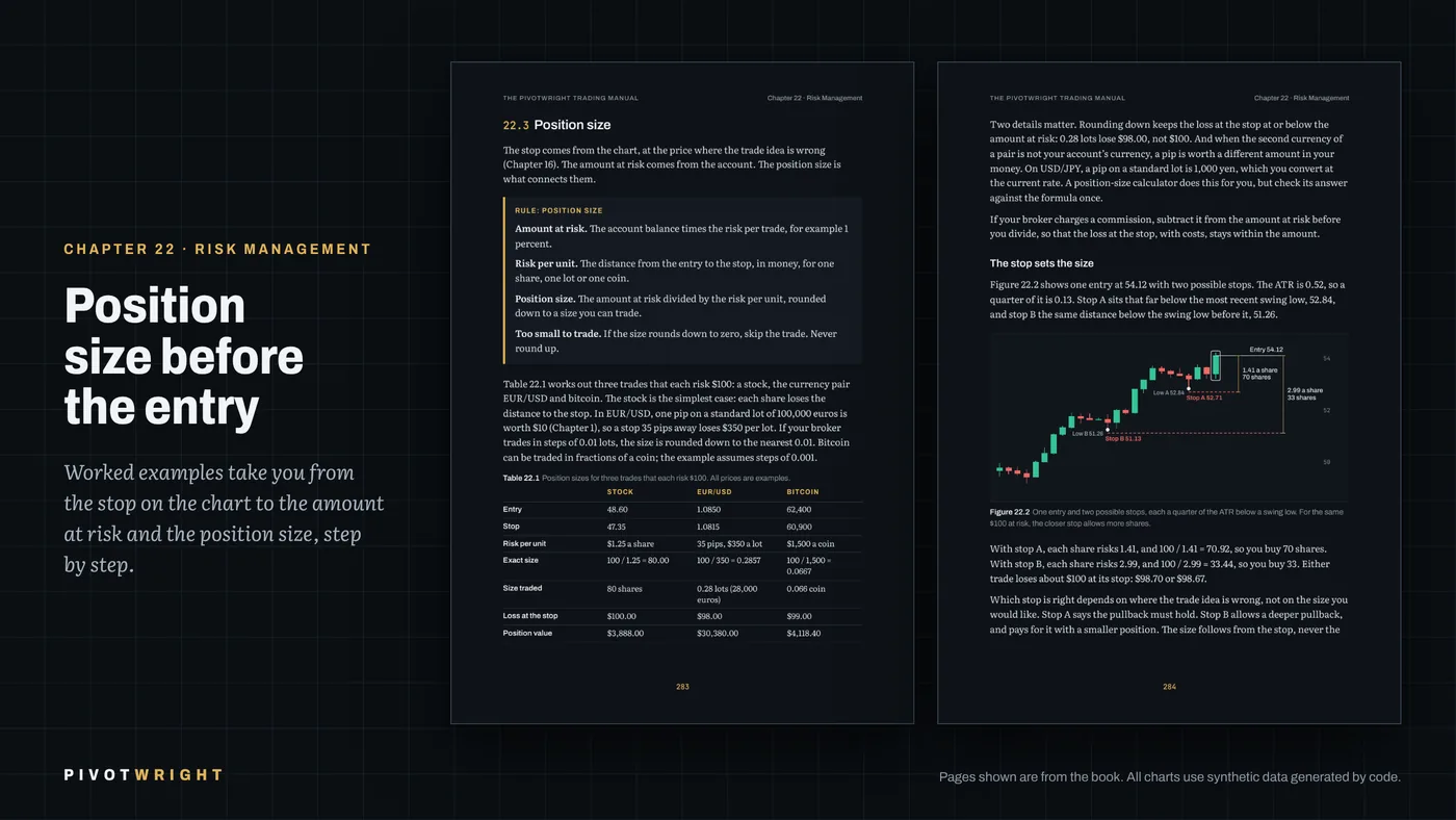 A page from the risk chapter
